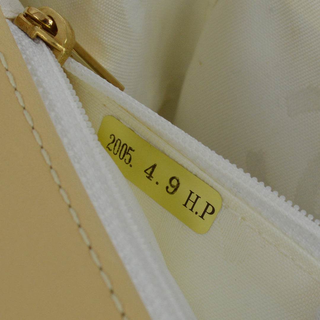 Top Quality Chanel 2005-2006 Beige Calfskin Wild Stitch Handbag