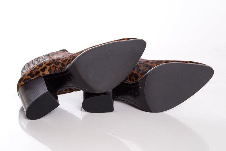 Marc Fisher Leopard Booties SZ 9.5