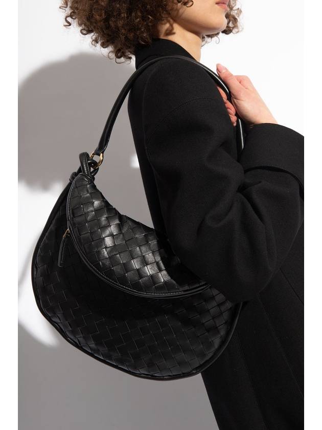 Bottega veneta Intrecciato Gemelli Medium Tote Bag Black