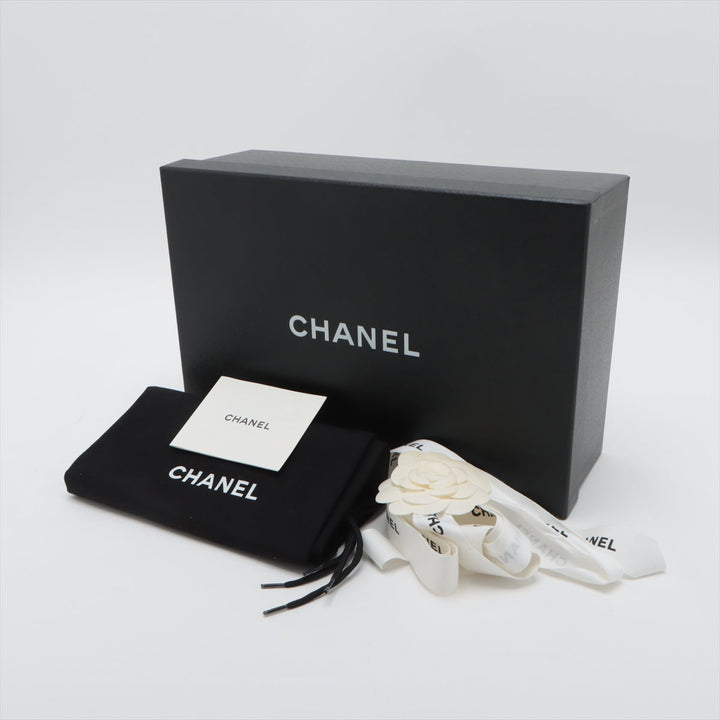 Top Quality Chanel Coco Leather Sandal 36C  Black G32755  Pearl Box  Bag