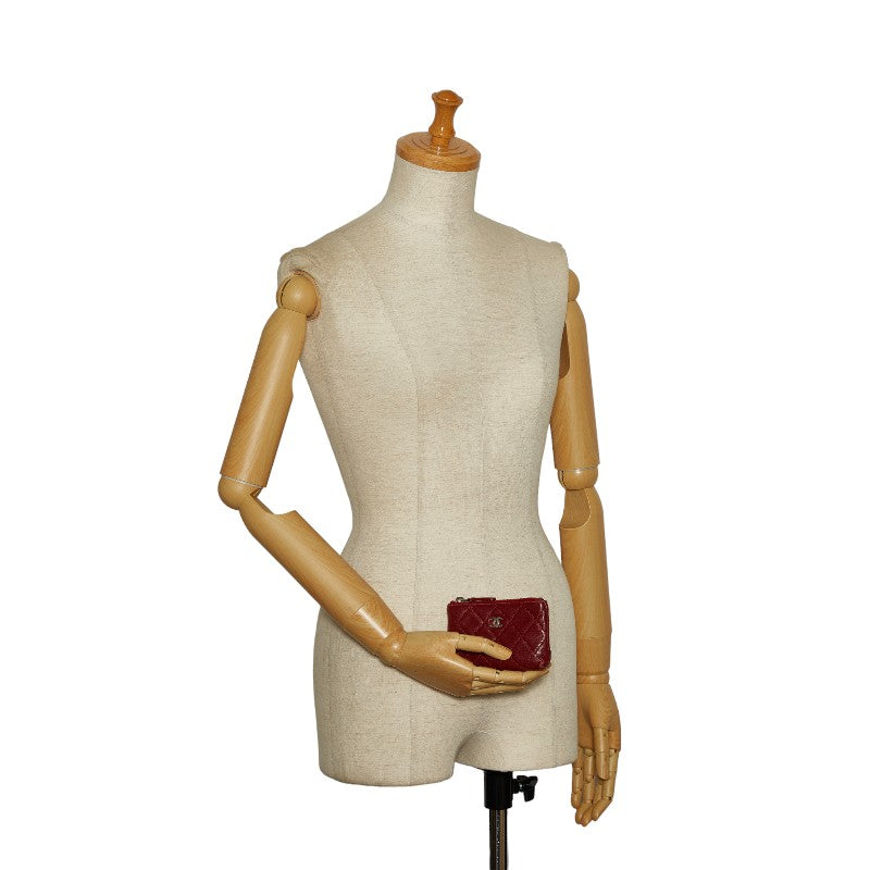 Top Quality Chanel Top Quality Chanel MATRASSE Coincase /Leather Wine Red  and Gentlemen