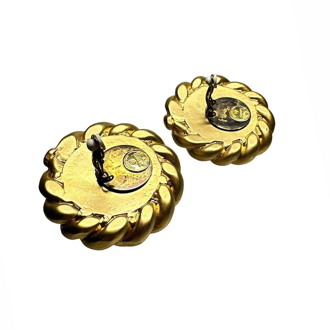Vintage Top Quality Chanel Mabe Pearl Earrings