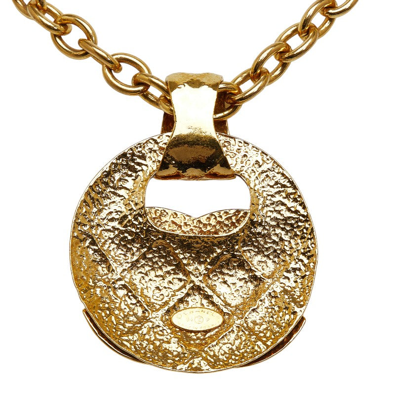 Top Quality Chanel vintage cocomark big mattress chain necklace gold makeup ladies Chanel