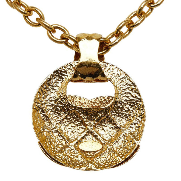 Top Quality Chanel vintage cocomark big mattress chain necklace gold makeup ladies Chanel