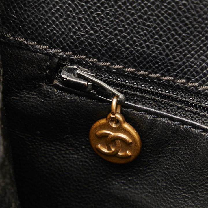 Top Quality Chanel Logo Handbags Handbags Black Leather  Chanel