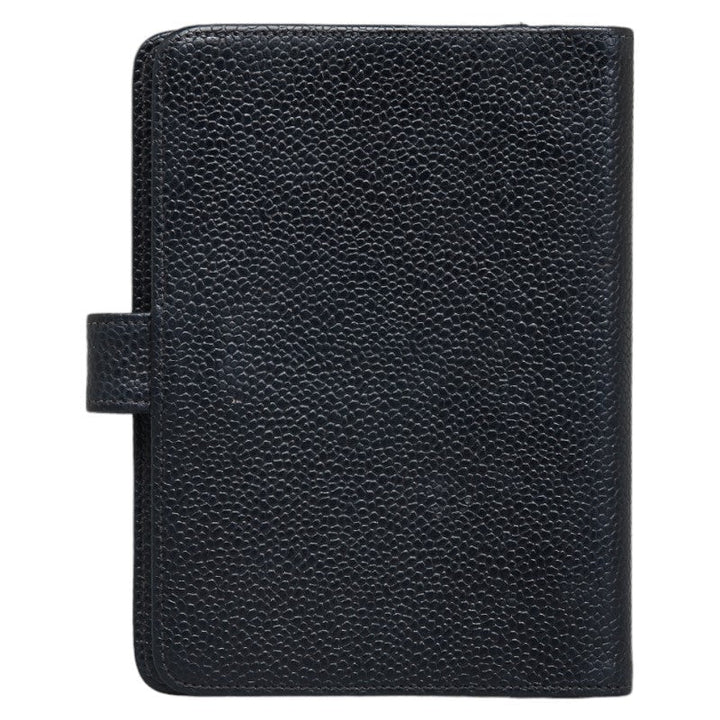 Top Quality Chanel Coco Handbook Cover Agenda Black Caviar S  CHANEL