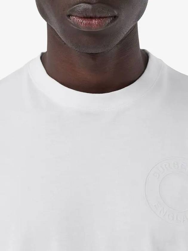 Burberry Men's Logo Short Sleeve T-Shirt White
