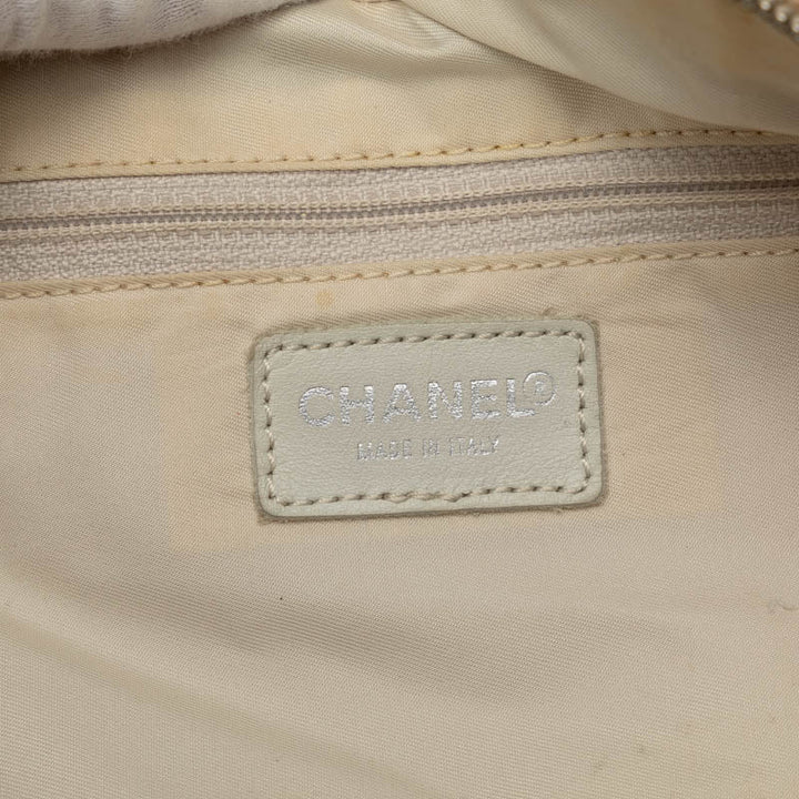 Top Quality Chanel Top Quality Chanel Handbags Canvas/Leather Ivory Beige Ladies and Gentlemen
