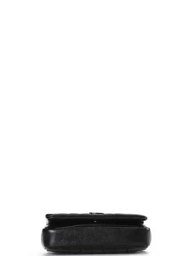 Burberry Lola Quilting Leather Small Shoulder Bag Black