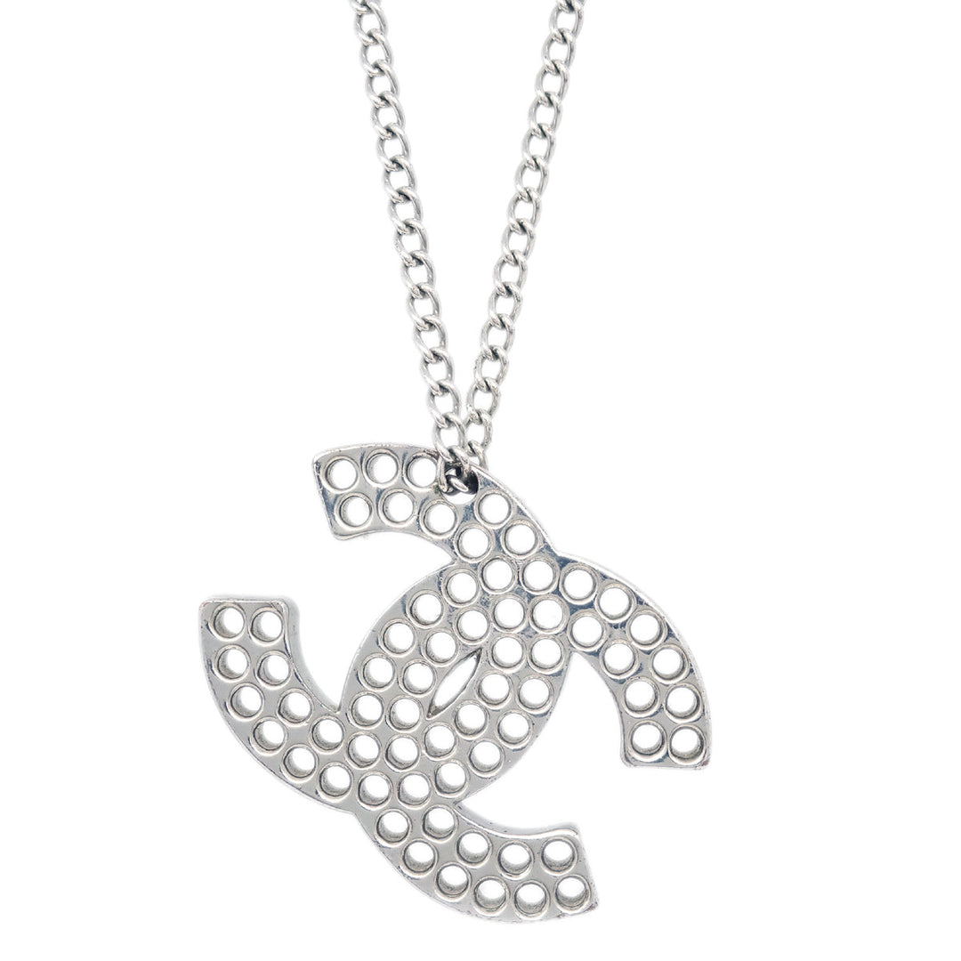 Top Quality Chanel Silver Chain Necklace Pendant 03P