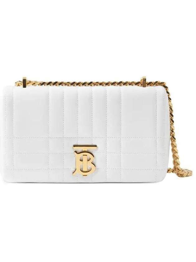 Burberry Lola Small Shoulder Bag Optic White