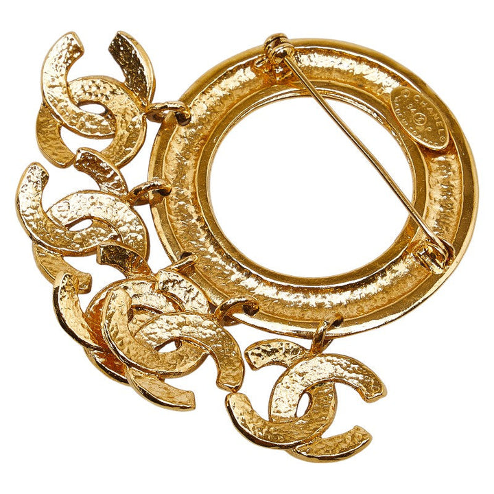 Top Quality Chanel Cocomark Brochure Hoop Swing 5 Series Gold  Ladies CHANEL