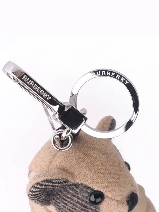 Burberry Trench Coat Thomas Bear Charm Key Holder Archive Beige
