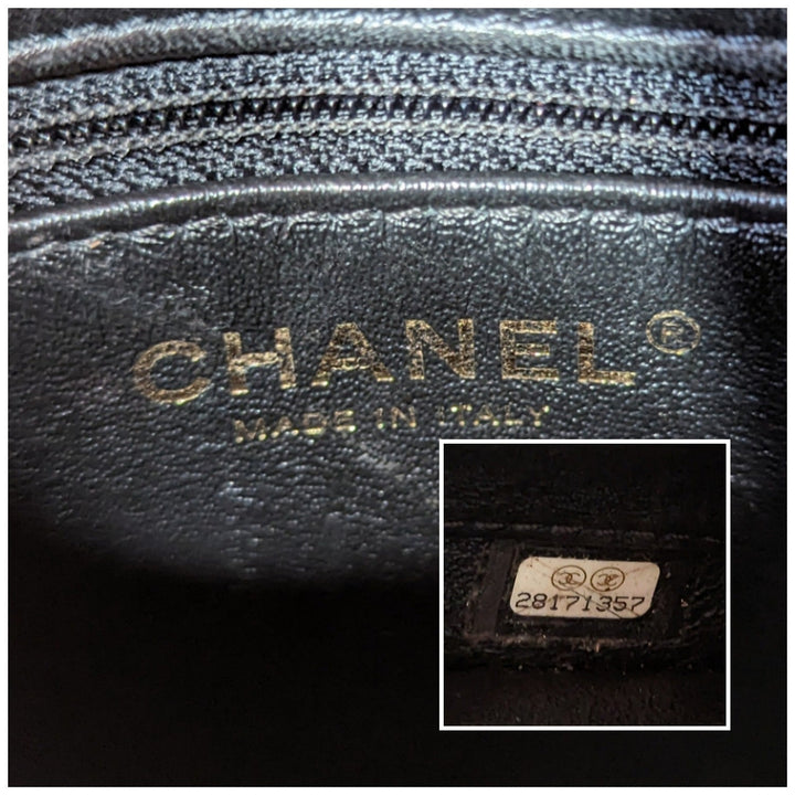 Top Quality Chanel Black Trendy CC Chevron Top Handle Flap Bag