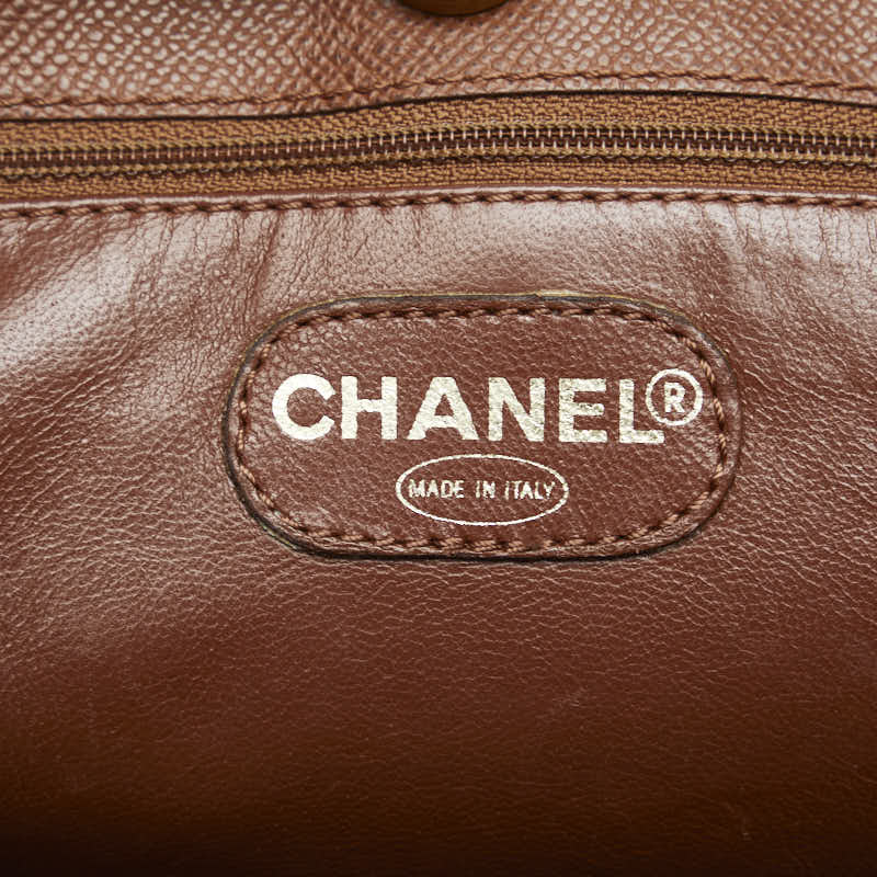 Top Quality Chanel logo toast bag brown leather ladies Top Quality Chanel toast bag