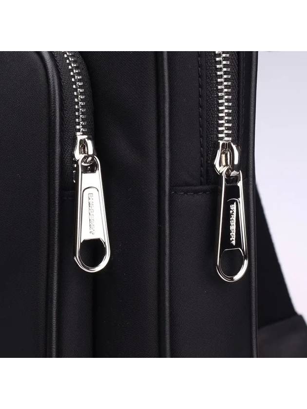 Burberry Logo Print Kieran Cross Bag Black