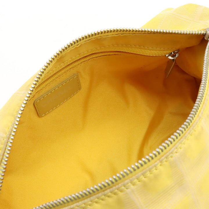 Top Quality Chanel New Loveel Line Mini Roller Bag Body Bag Nylon  Leather Yellow A17669