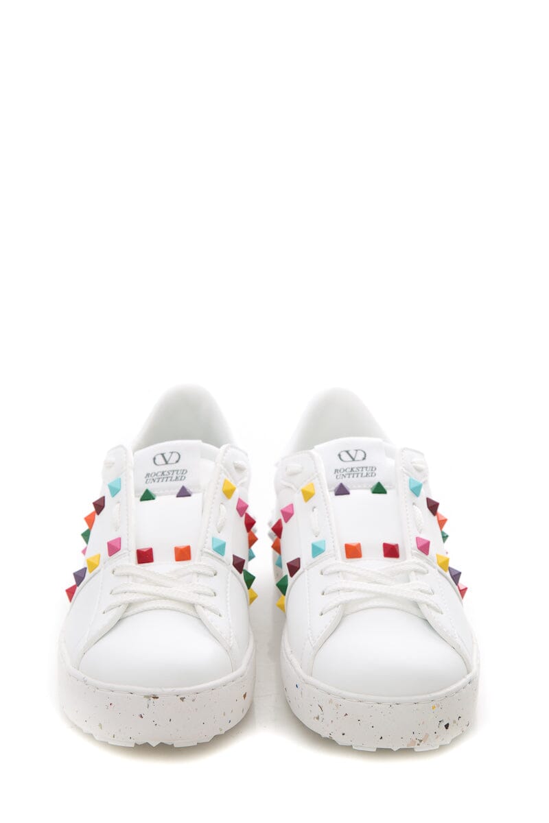 Valentino Open For A Change Rockstud Sneakers SZ 38.5
