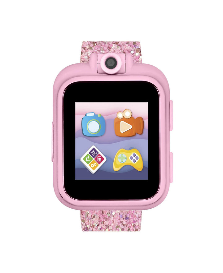 PlayZoom 2 Kids Smartwatch & Earbuds Set: Blush Glitter