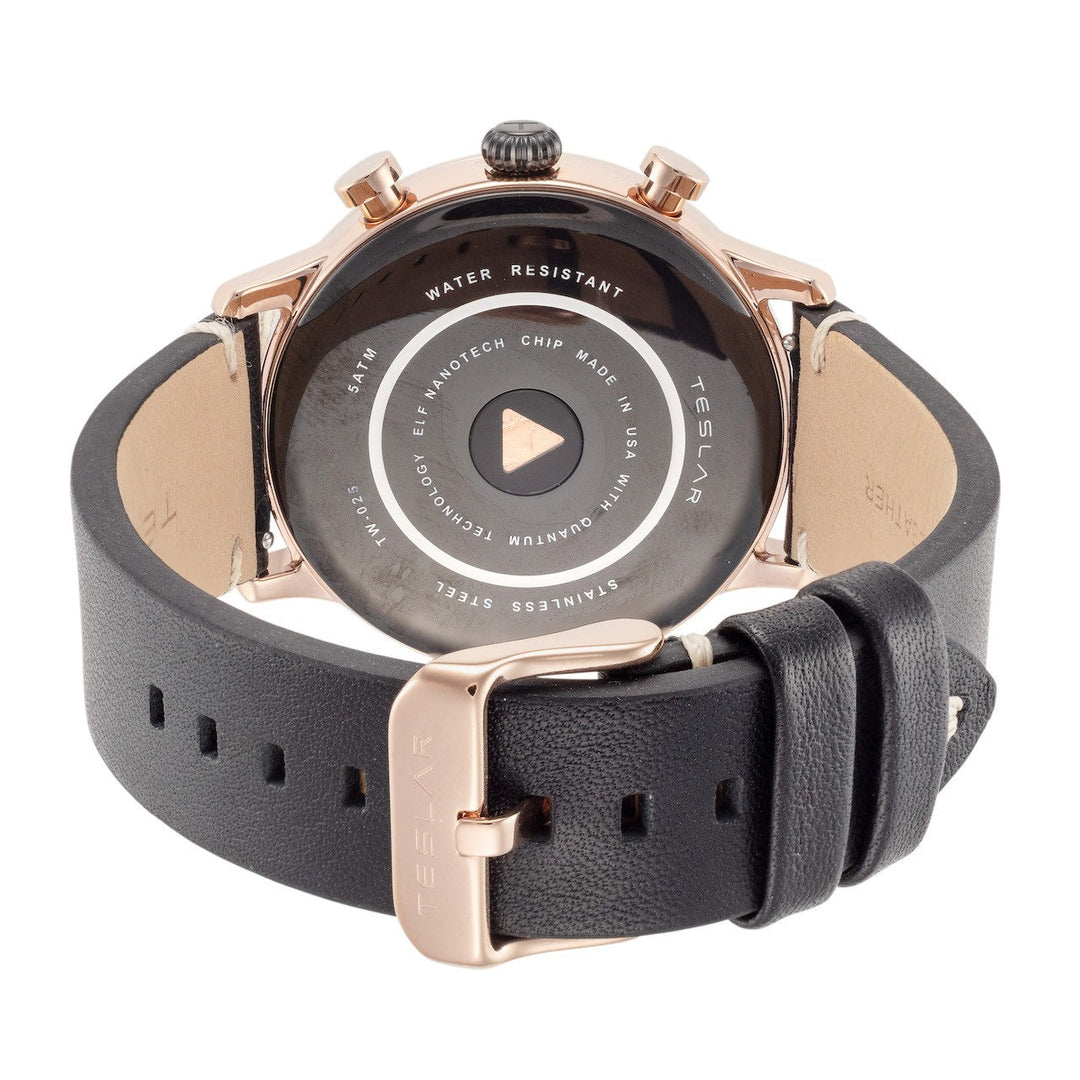 Teslar Men's Re-Balance T-8 44mm Quartz Chronograph Watch