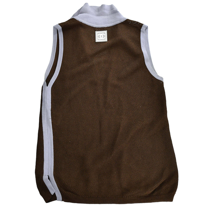 Top Quality Chanel 2003 spring Sport Line open-knit top #42