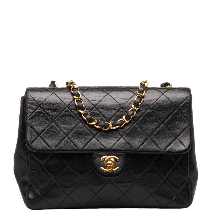 Top Quality Chanel Matrasse Coco  Chain Shoulder Bag Black  S  Chanel