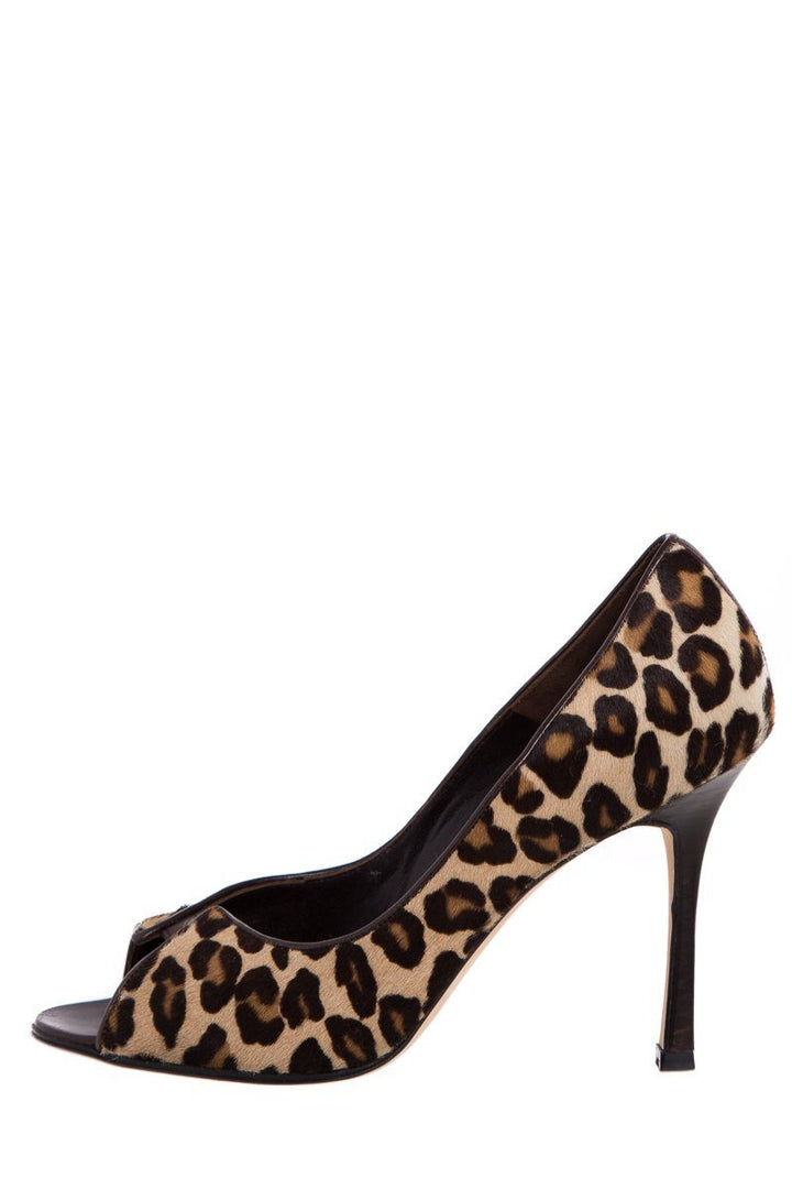 Manolo Blahnik Leopard Heels SZ 36