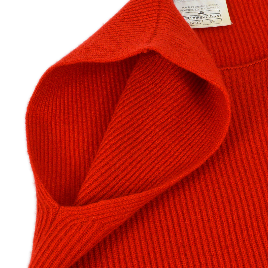Top Quality Chanel Fall 1996 ribbed cashmere cardigan set #38