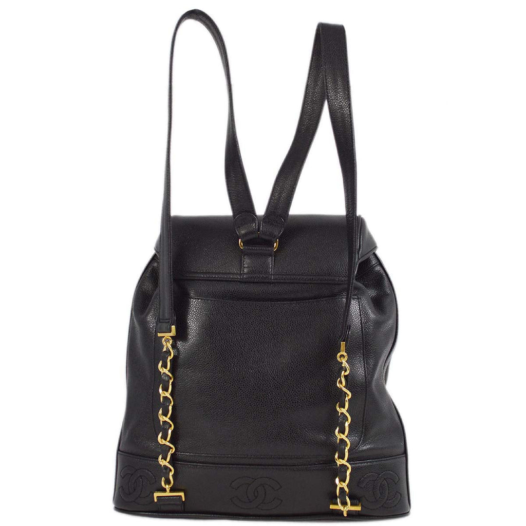 Top Quality Chanel 1996-1997 Caviar Triple CC Backpack