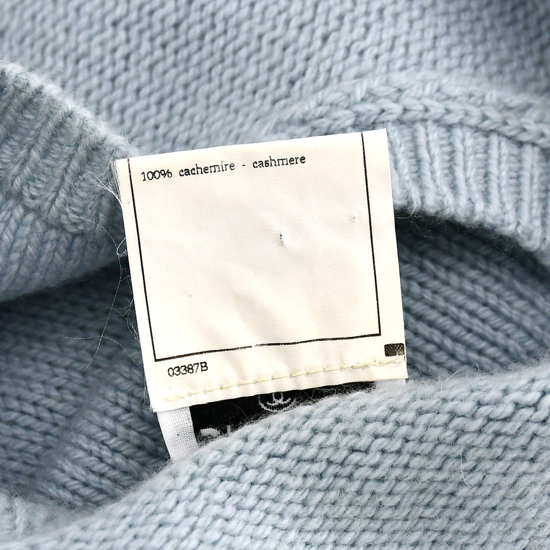 Top Quality Chanel Fall 1995 intarsia Camelia jumper #40