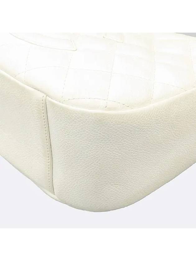 A20993 Ivory White Color Timeless Caviar Hobo Bag Chanel