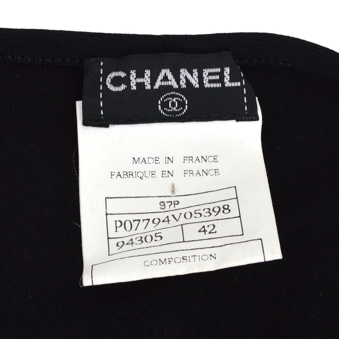 Top Quality Chanel 1997 Spring CC logo-embroidered cropped T-shirt #42