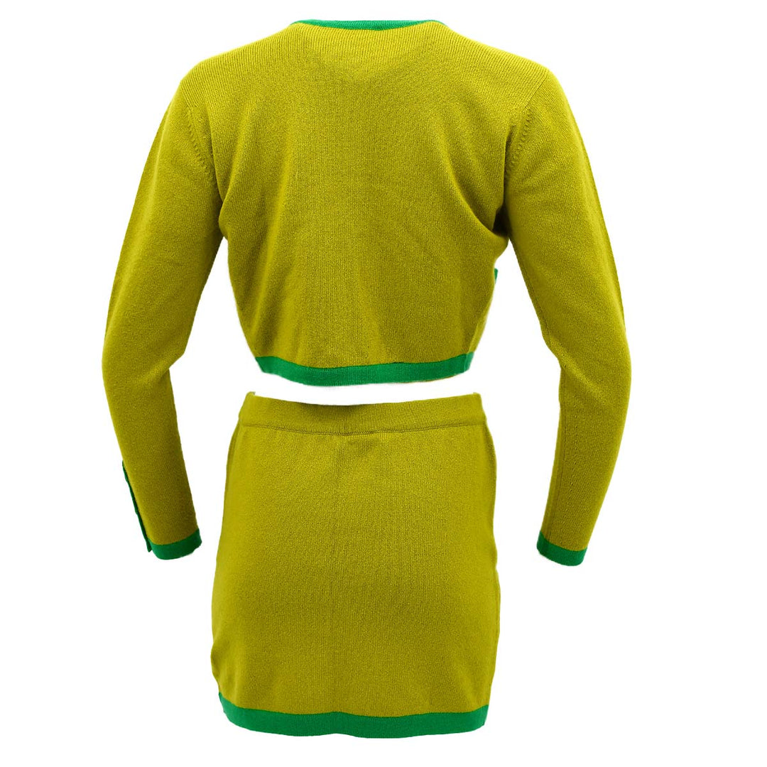 Top Quality Chanel Cardigan Green