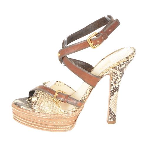 Prada Snakeskin Pumps