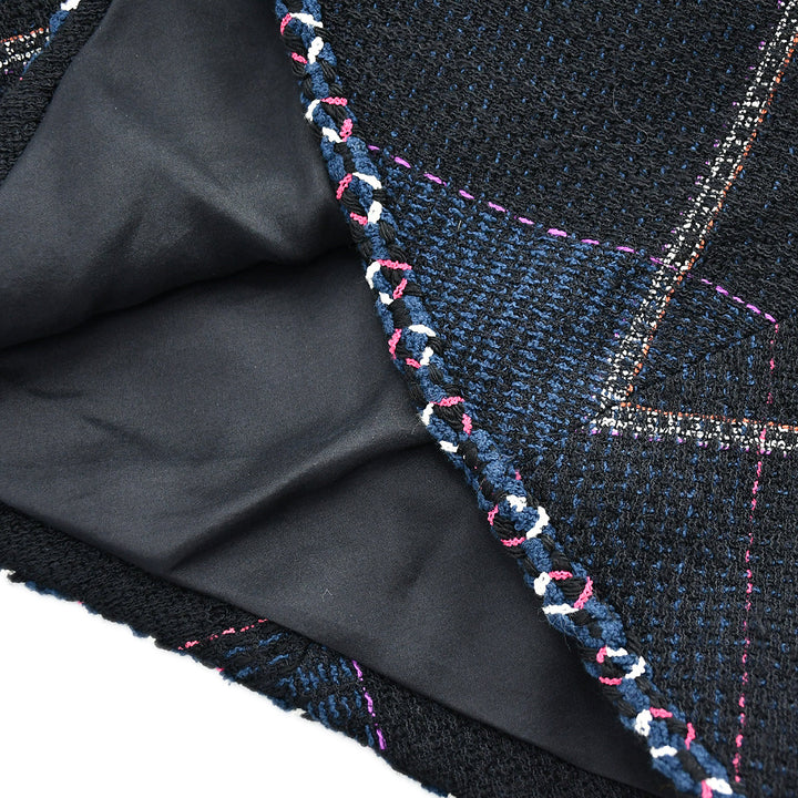 Top Quality Chanel Cruise 2007 tweed open-front jacket skirt suit #36 #40