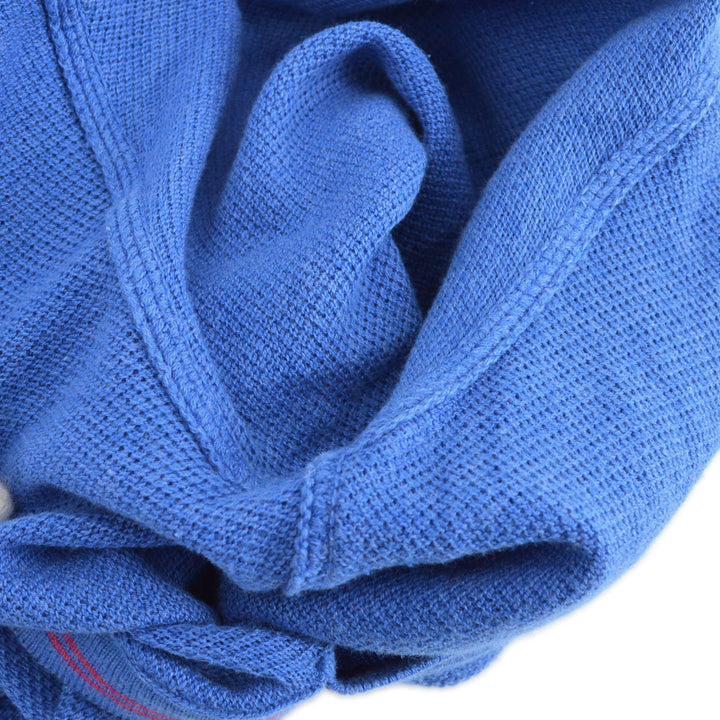 Top Quality Chanel Short Sleeve Knit Tops Shirt Blue 06S #36