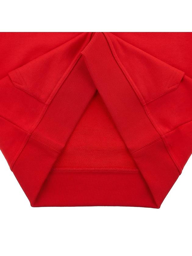 Burberry WoMen's Logo Print Cotton Hoodie Red