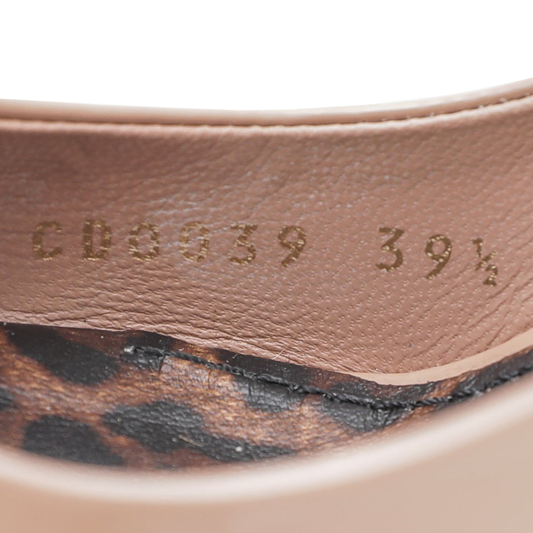 Dolce & Gabbana Nude Vernice Decollete Pumps 39.5