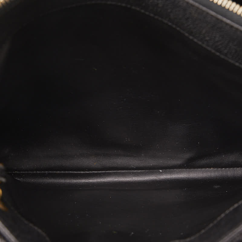 Top Quality Chanel Vintage Shoulder Bag in Caviar Leather Black