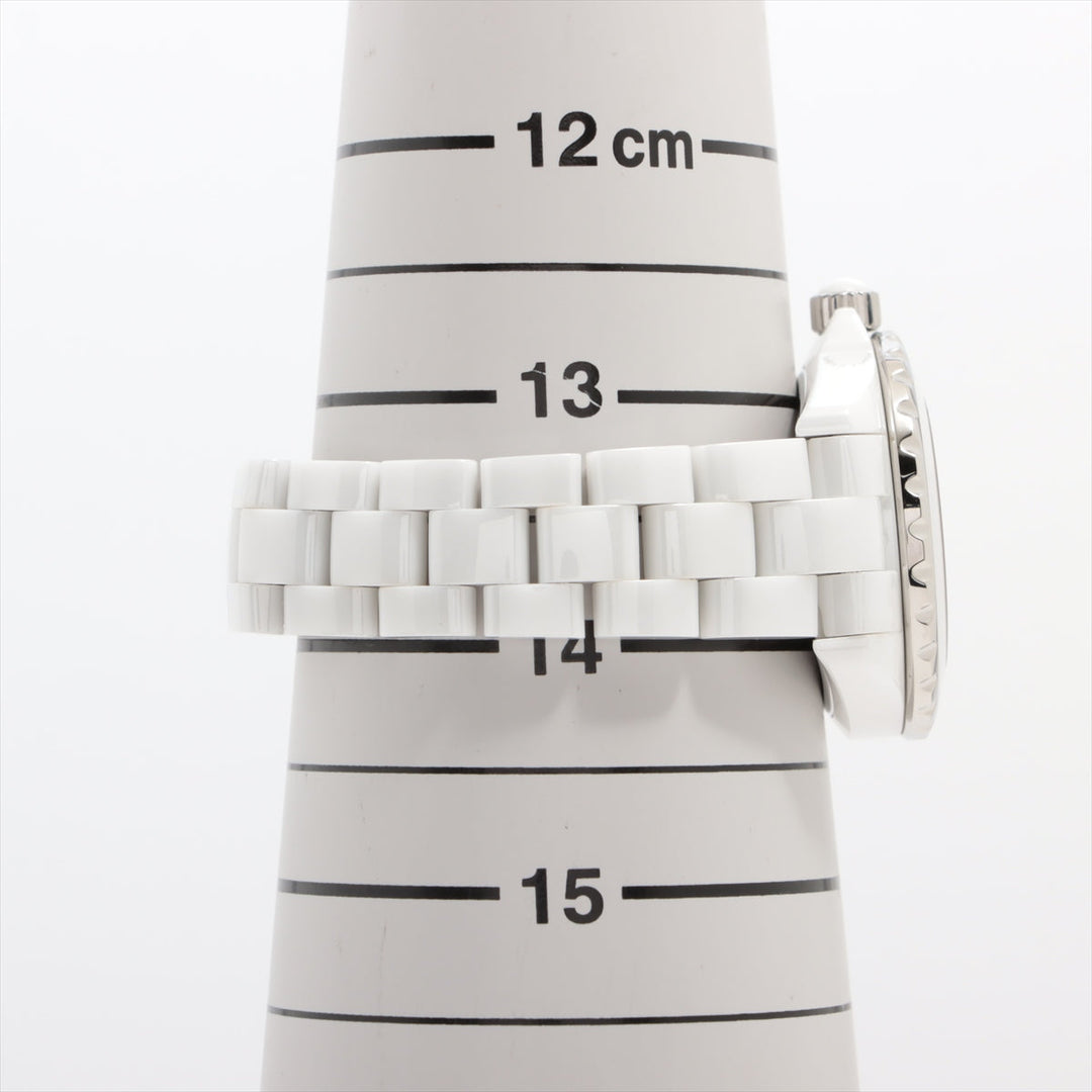 Top Quality Chanel J12 H5239 SSCE QZ White