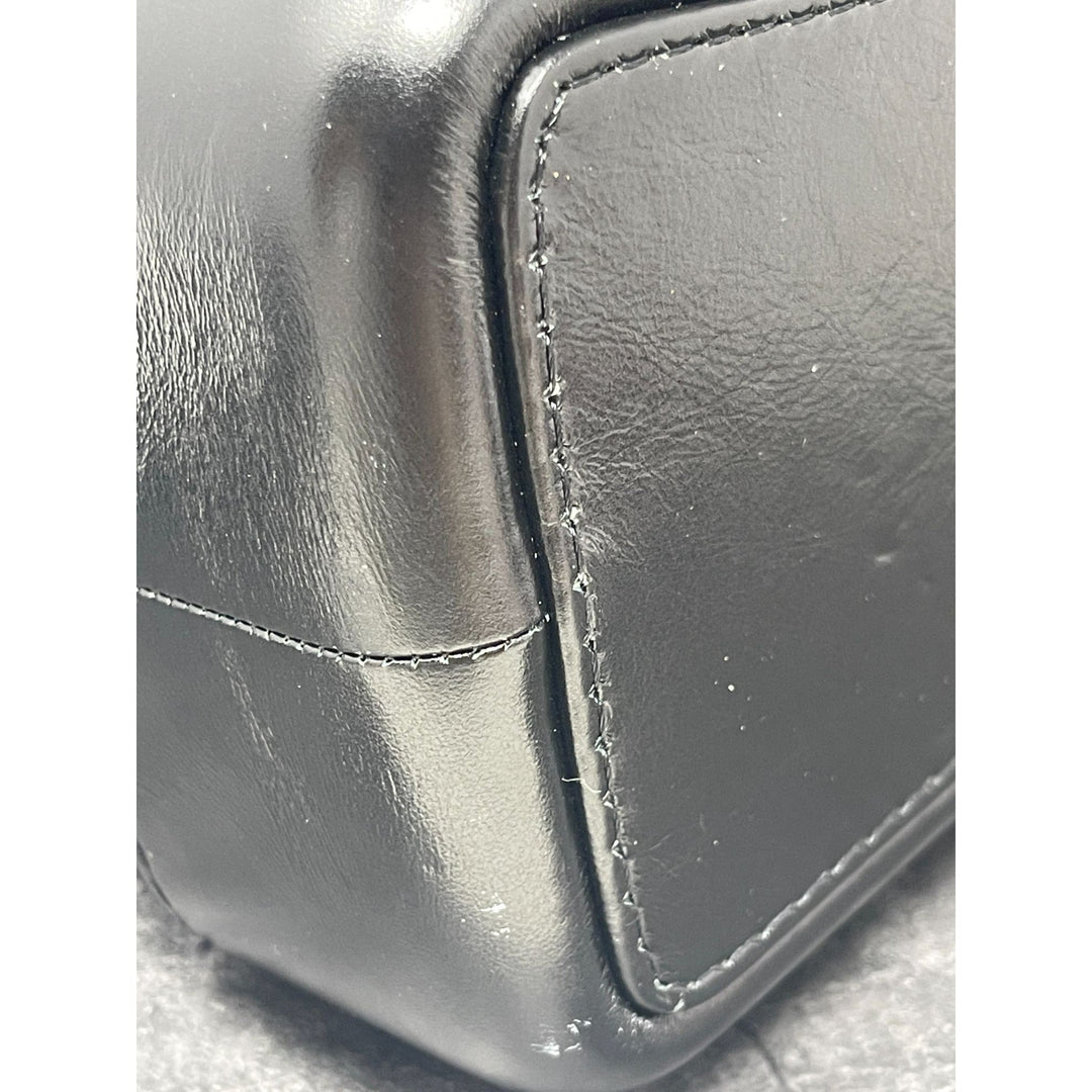 Top Quality Chanel Top Quality Chanel Aged Calfskin Quilted Small Gabrielle Backpack Black - Black