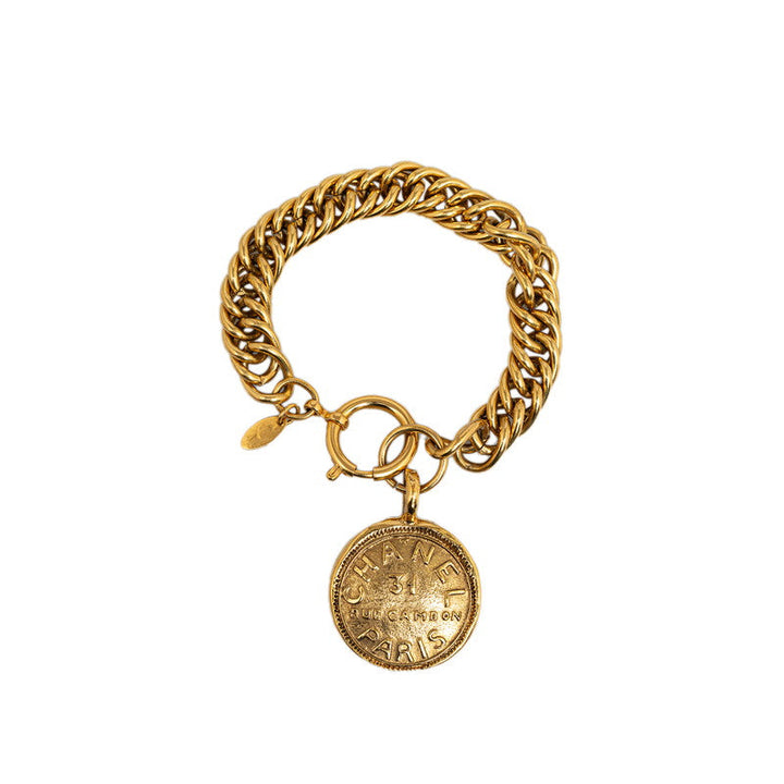 Top Quality Chanel Combon Medal Chain Bracelet G   Chanel