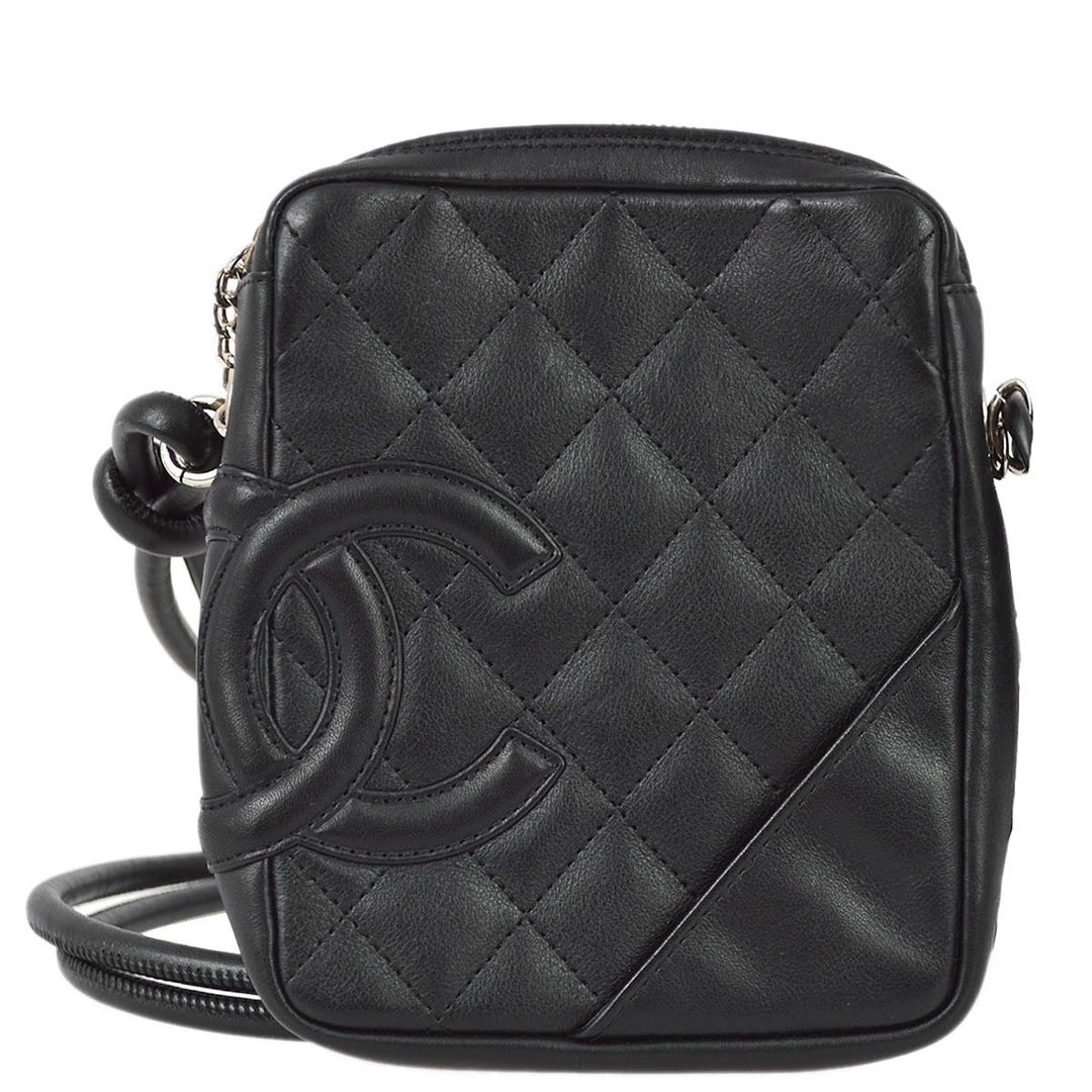 Top Quality Chanel 2004-2005 Calfskin Cambon Ligne Shoulder Bag