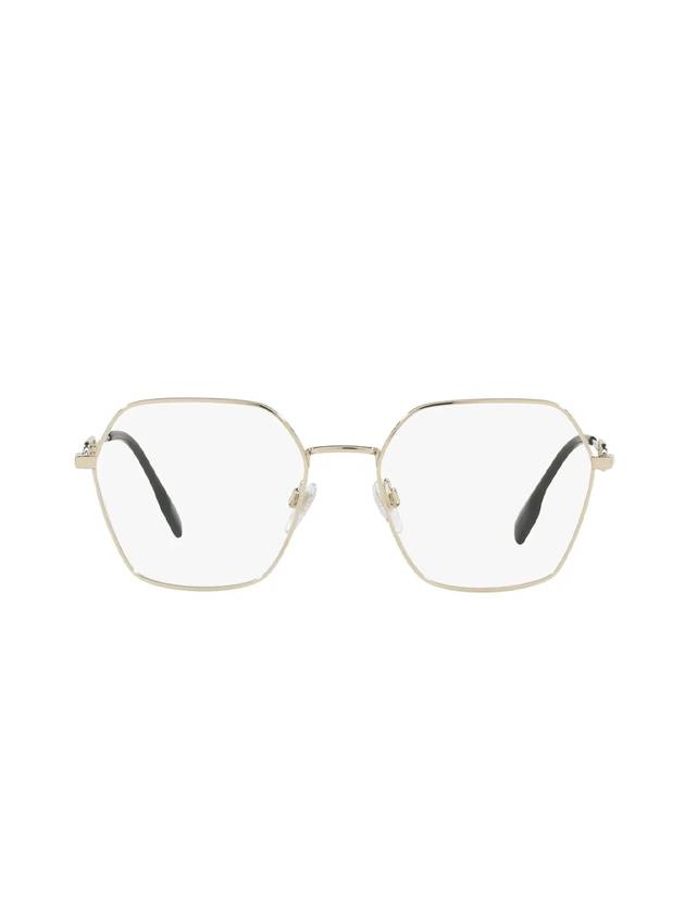 Burberry Eyewear Charley Gold Framed Eyeglasses Light Gold