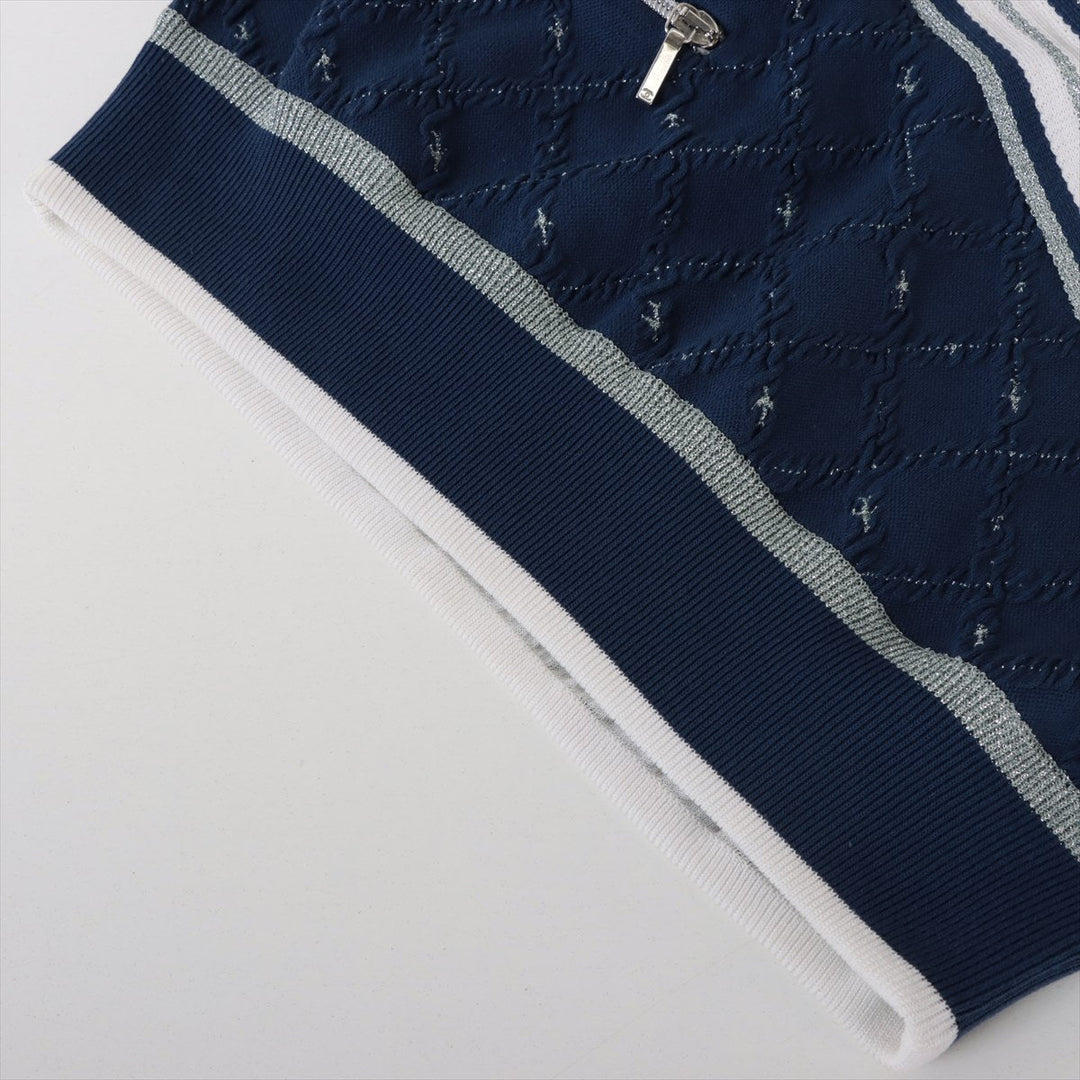 Top Quality Chanel Coco P54 Cotton x Polyester s 36  Blue