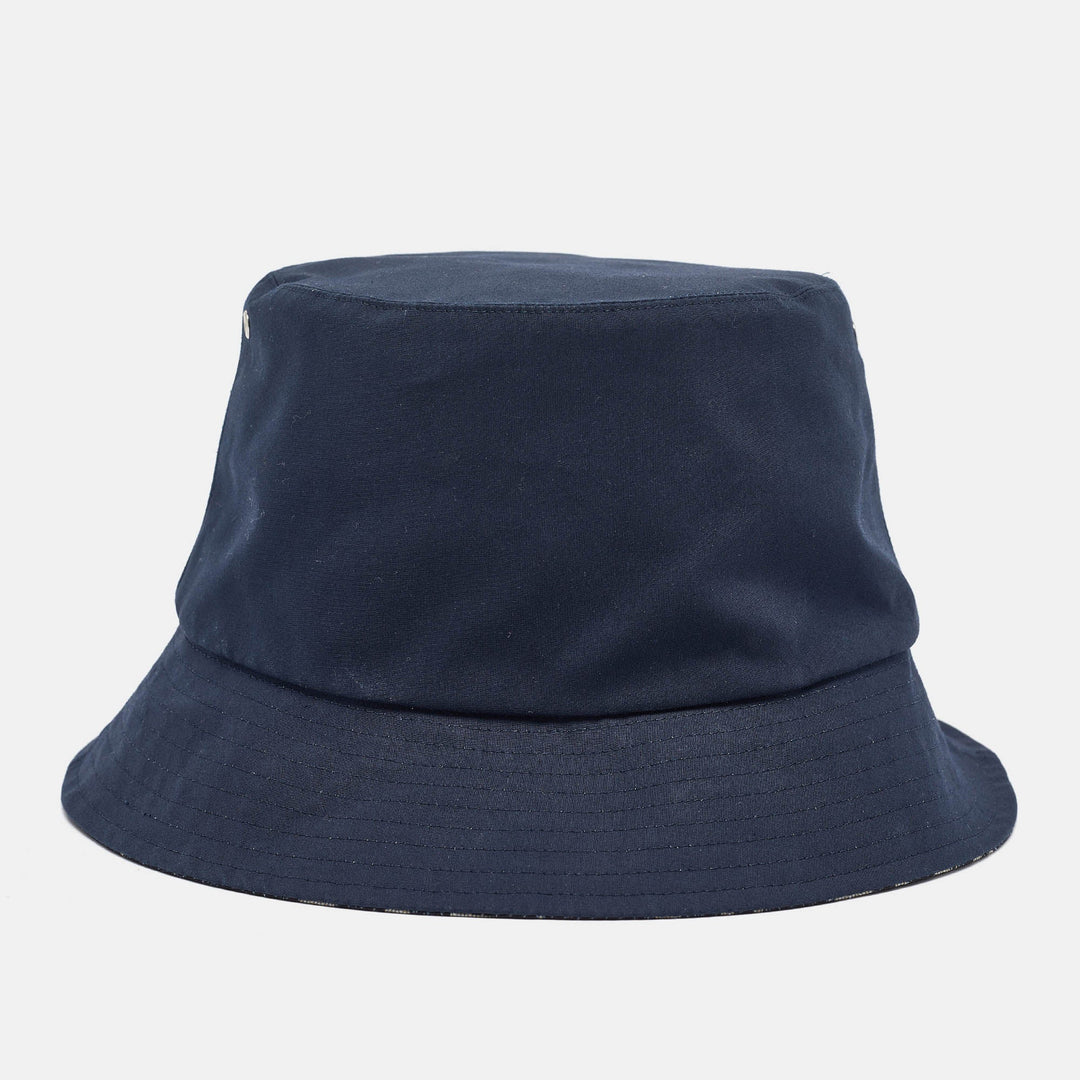 Top quality Dior Navy Blue Oblique Teddy-D Brim Cotton Blend Reversible Bucket Hat