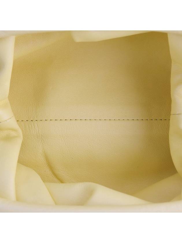 Bottega veneta 585852 Mini Pouch Dumpling Cross Bag Yellow 33907 2