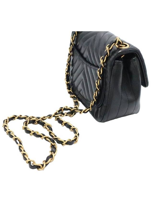 Women s Cross Bag Black Top Quality Chanel A35200 Gold COCO Logo Lambskin Classic Chevron Petit Sac Mini Flap Chain Shoulder Chanel