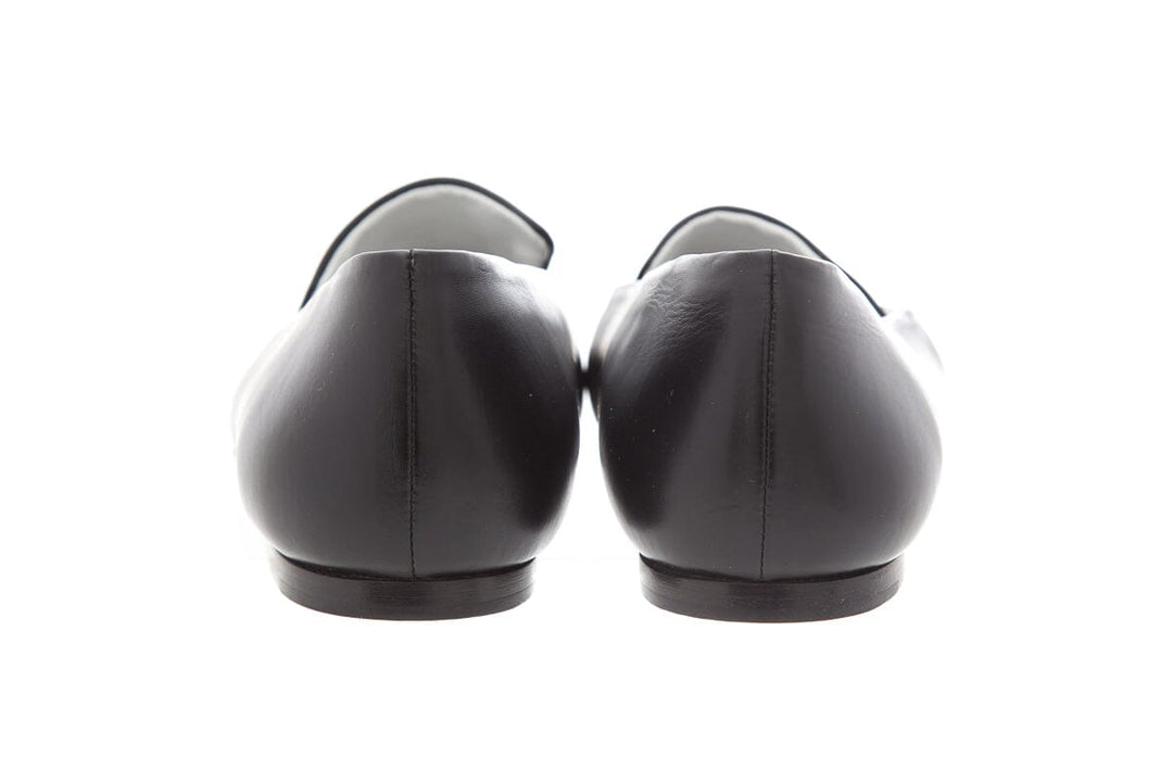 The Row Black Pointed Toe Loafers SZ 39
