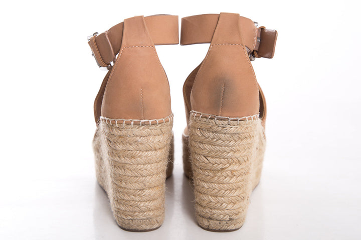 Marc Fisher Natural Espadrille SZ 8